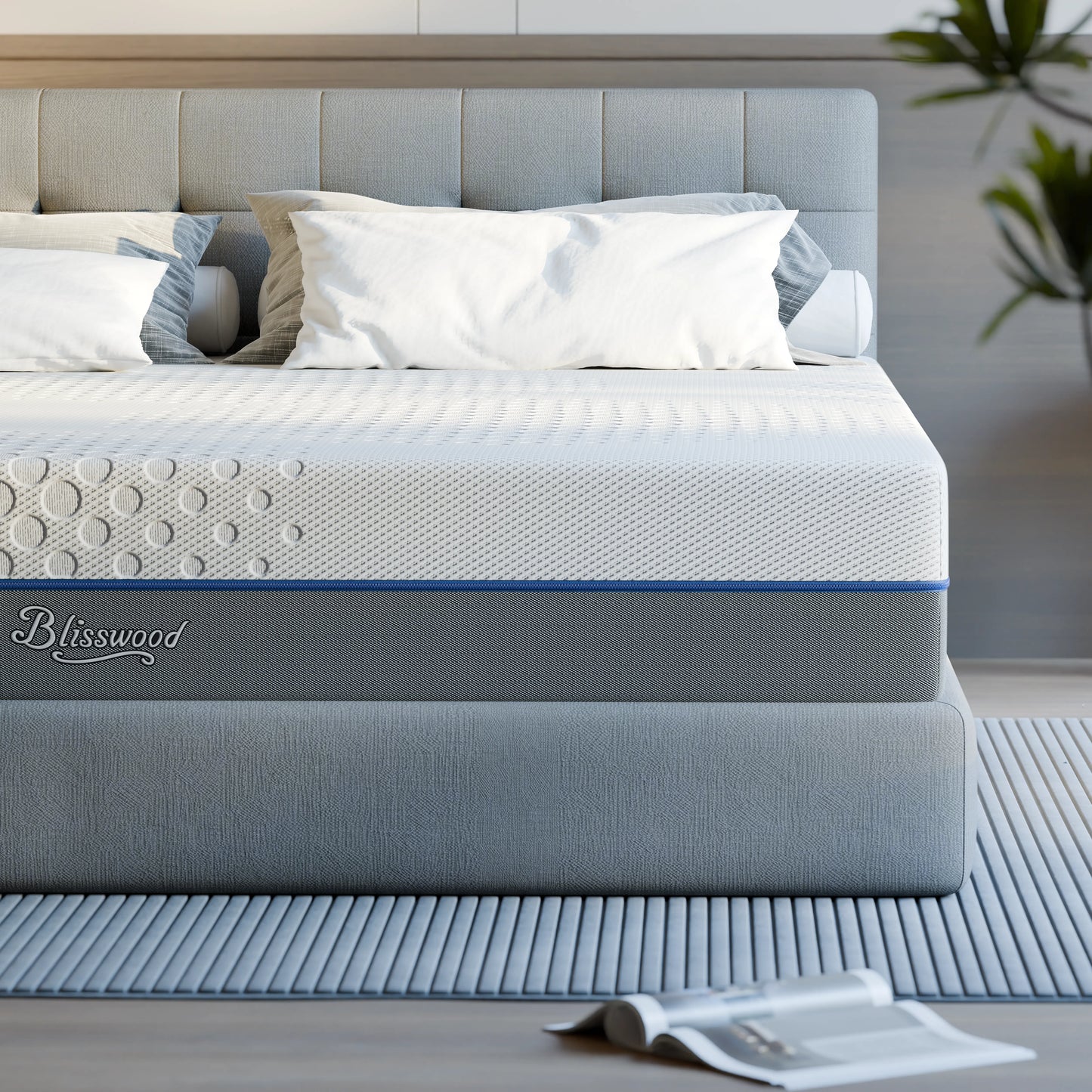 Cool Gel Memory Foam Mattress - Single, Small Double, Double, King