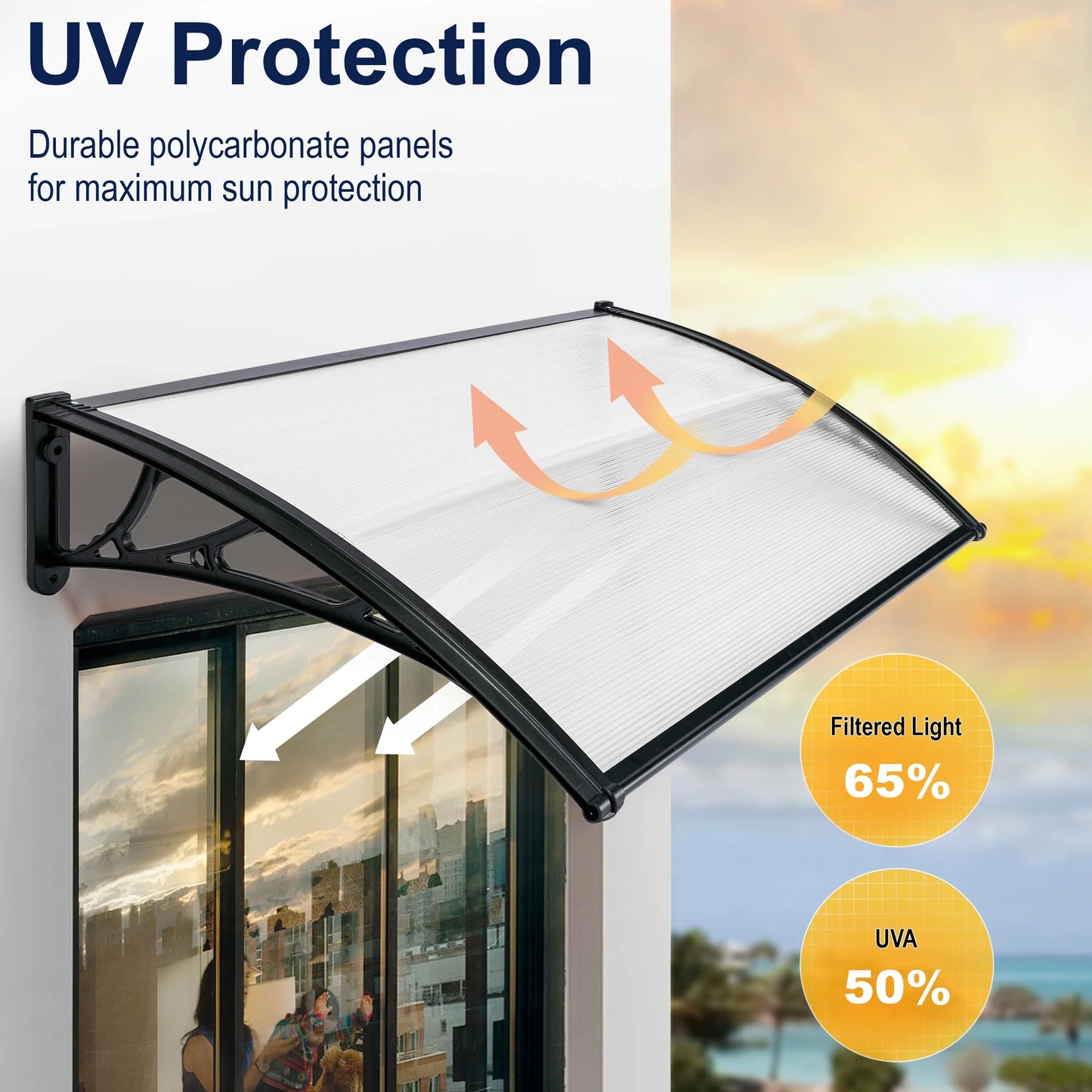 Waterproof Front Door Canopy