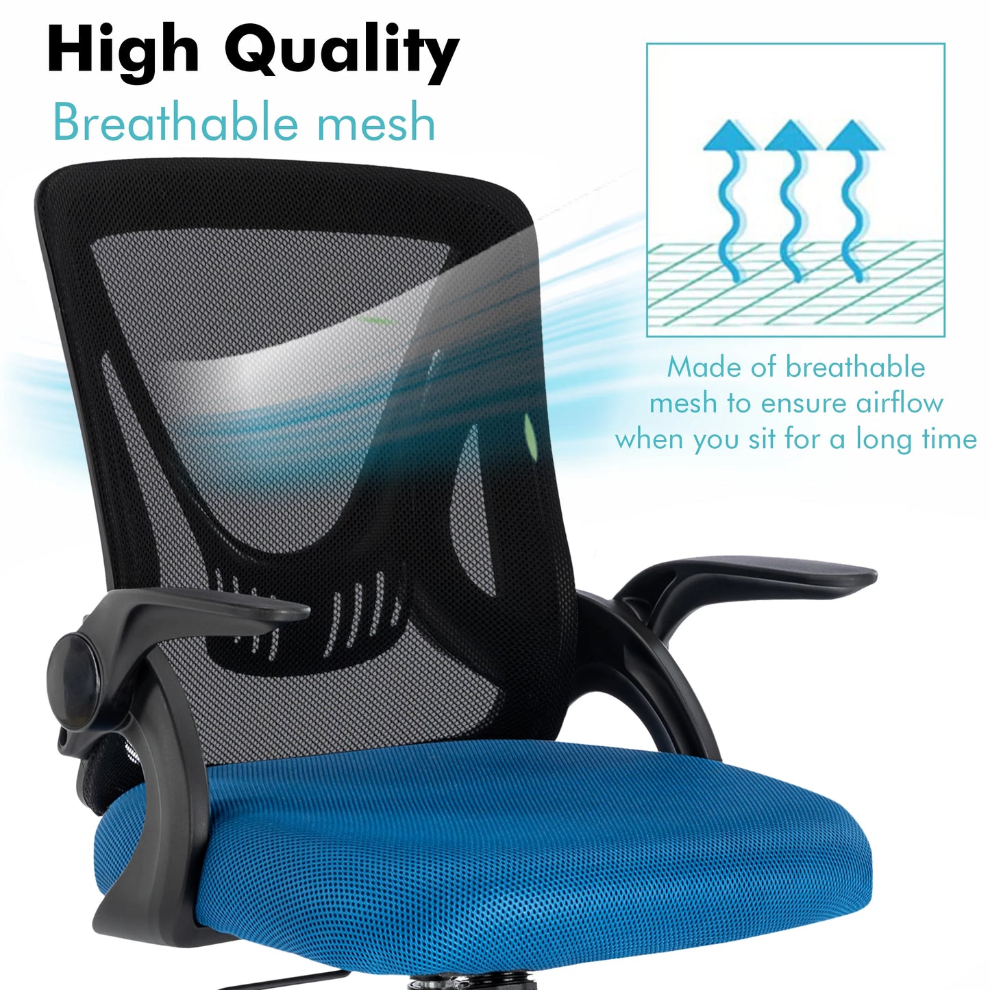 Ergonomic Home Office Chair Mesh - Computer Desk Chair