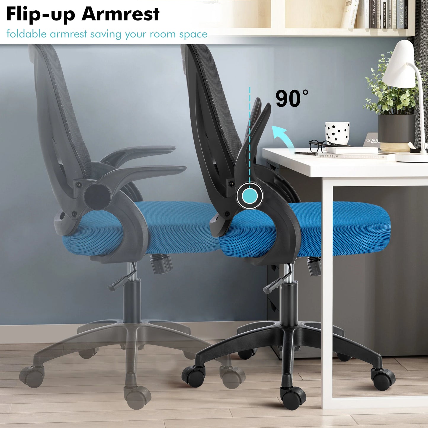 Ergonomic Home Office Chair Mesh - Computer Desk Chair