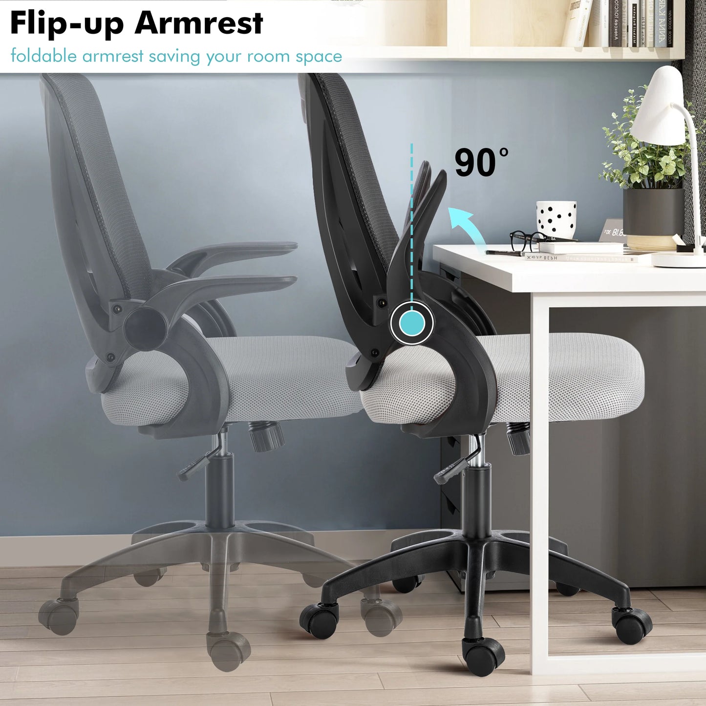Ergonomic Home Office Chair Mesh - Computer Desk Chair