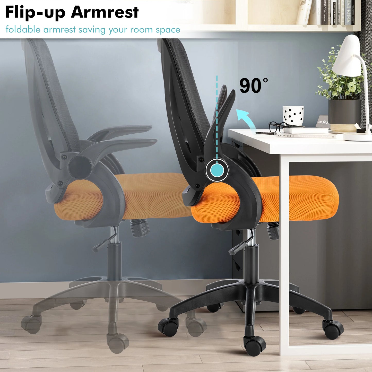 Ergonomic Home Office Chair Mesh - Computer Desk Chair