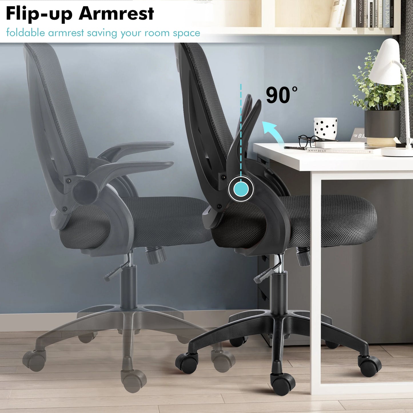 Ergonomic Home Office Chair Mesh - Computer Desk Chair
