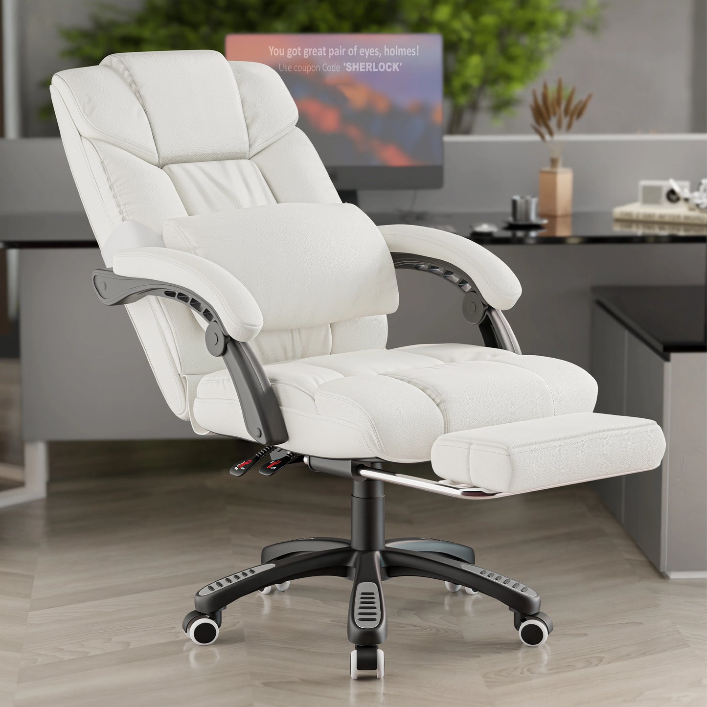 Premium Executive Office Chair - Reclining Swivel Chair