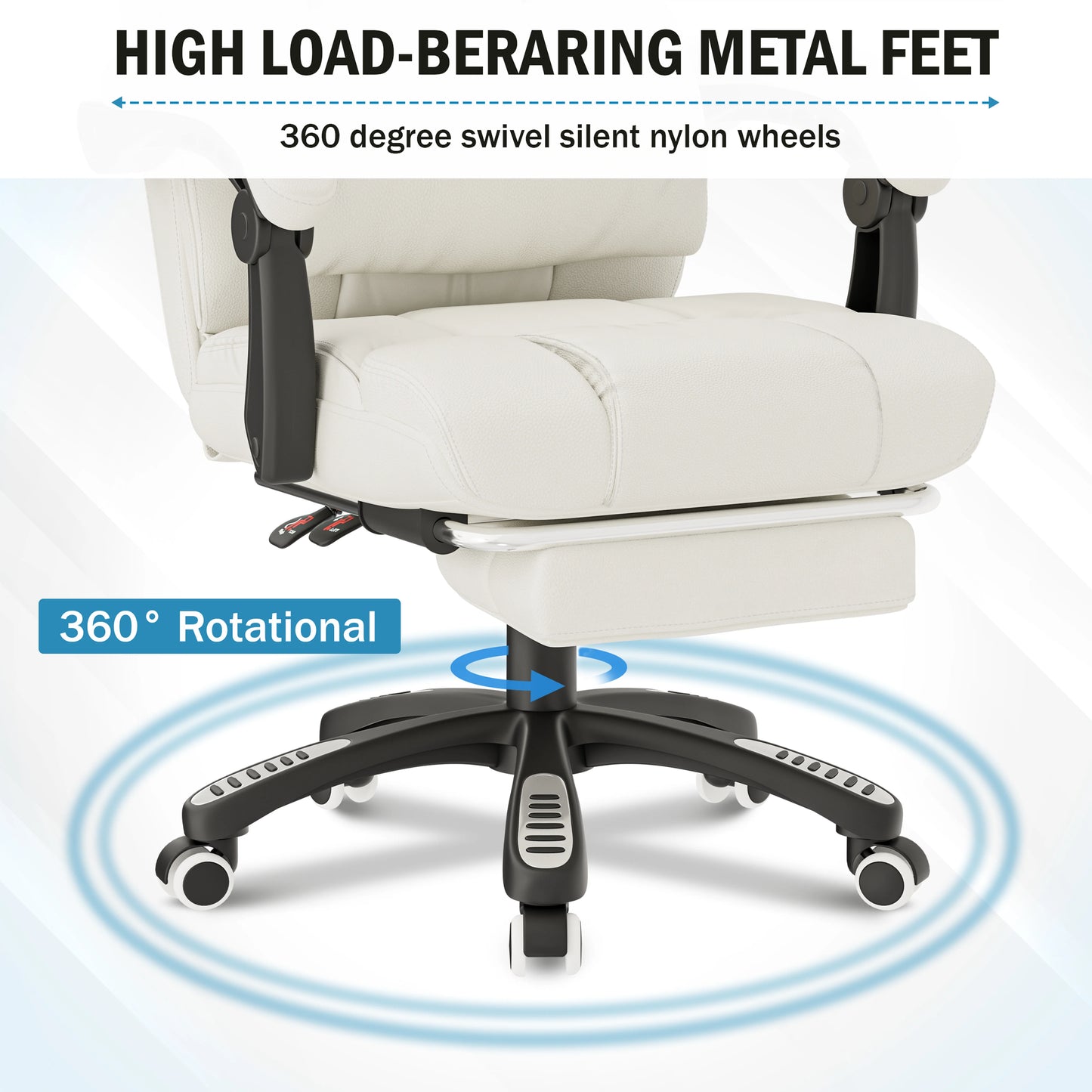 Premium Executive Office Chair - Reclining Swivel Chair