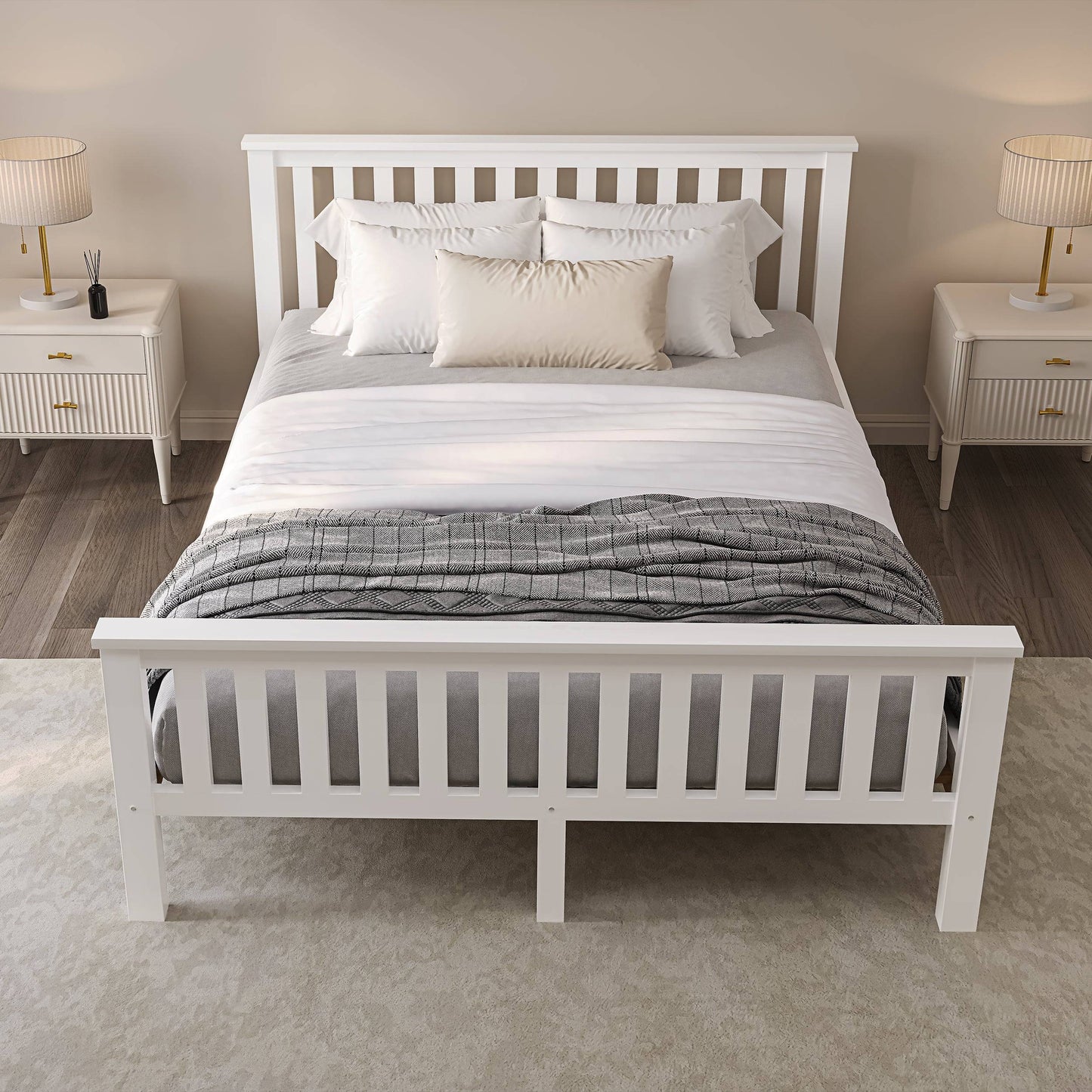 Wooden Double Bed Frame