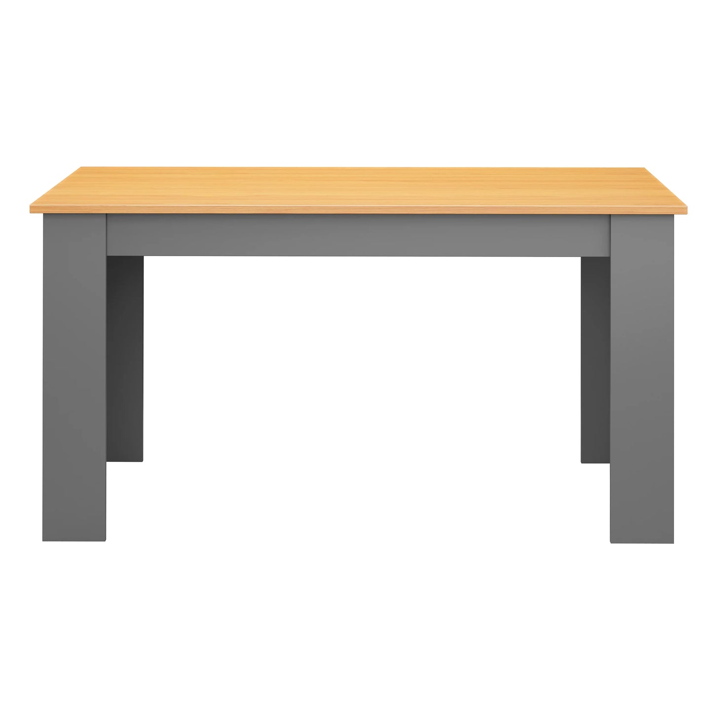 Grey & Pine 4-6 Seater Dining Table and Chairs Set