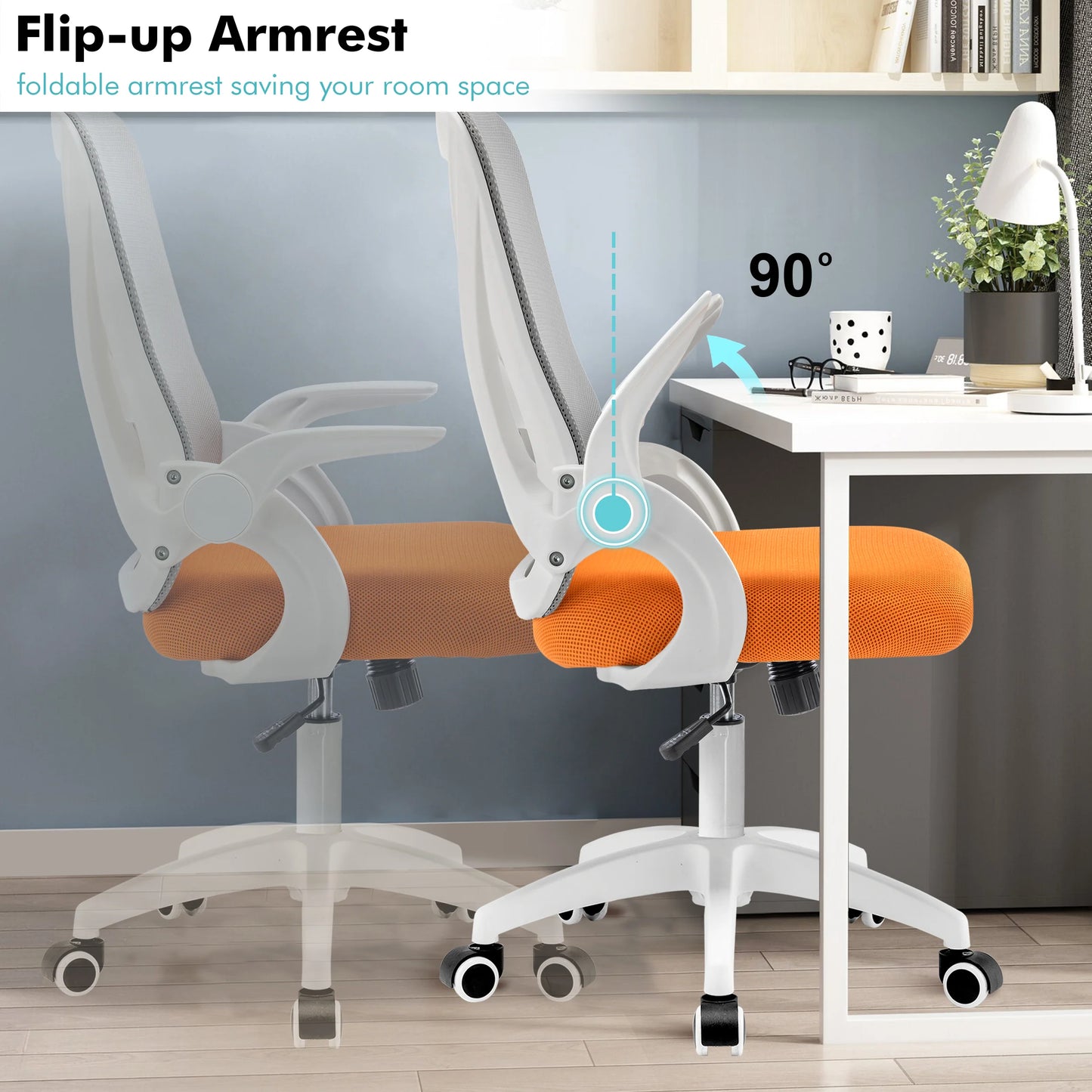 Ergonomic Home Office Chair Mesh - Computer Desk Chair