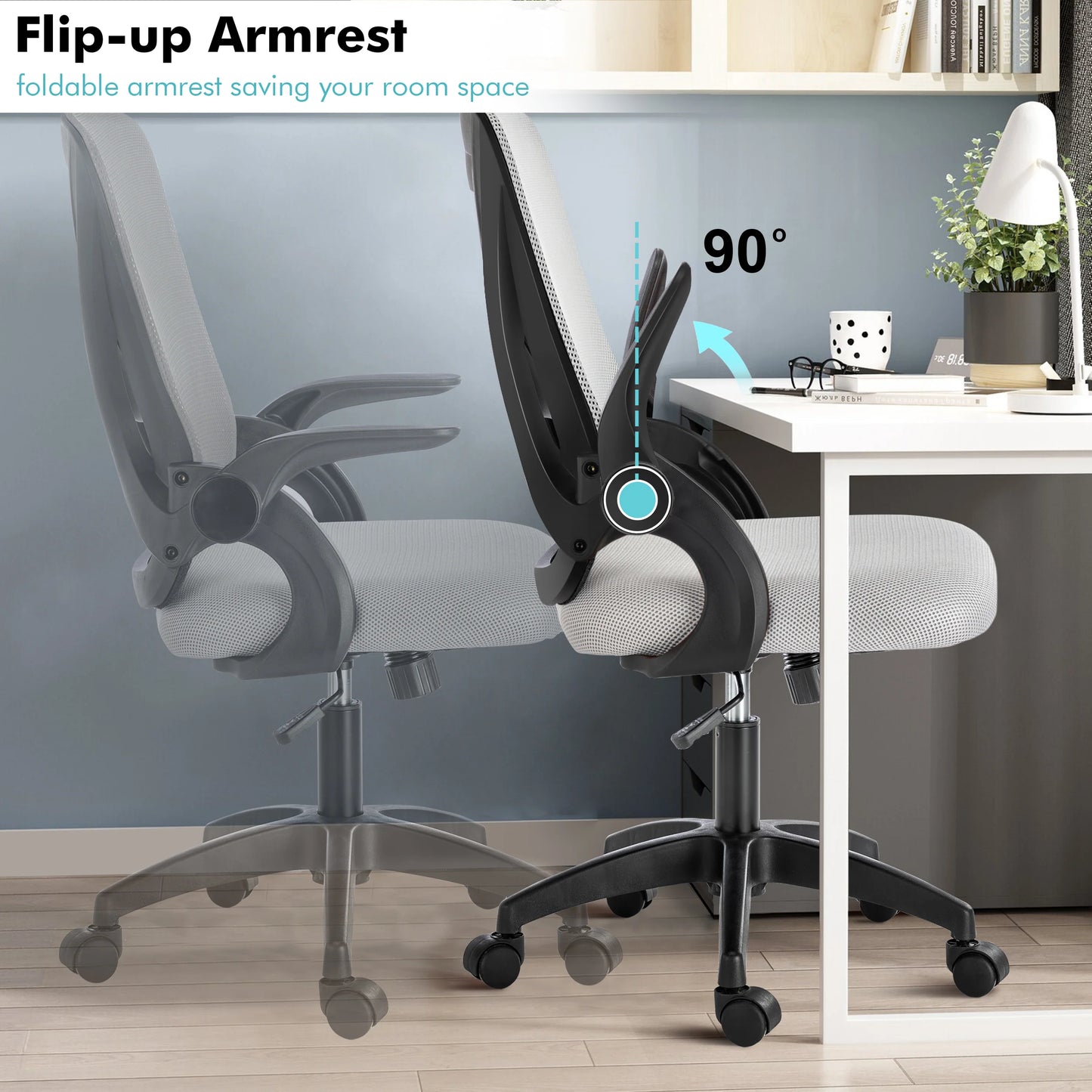 Ergonomic Home Office Chair Mesh - Computer Desk Chair