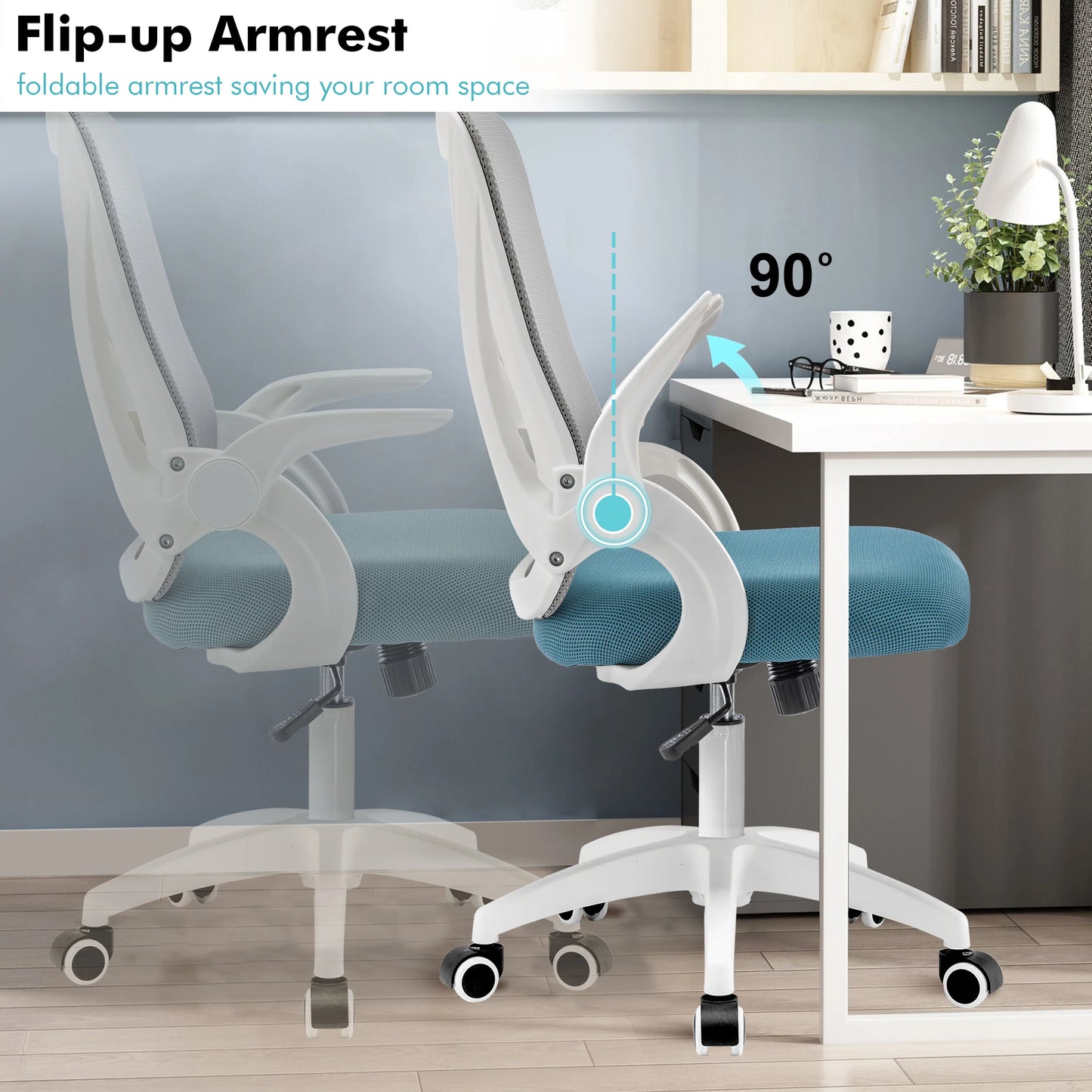 Ergonomic Home Office Chair Mesh - Computer Desk Chair