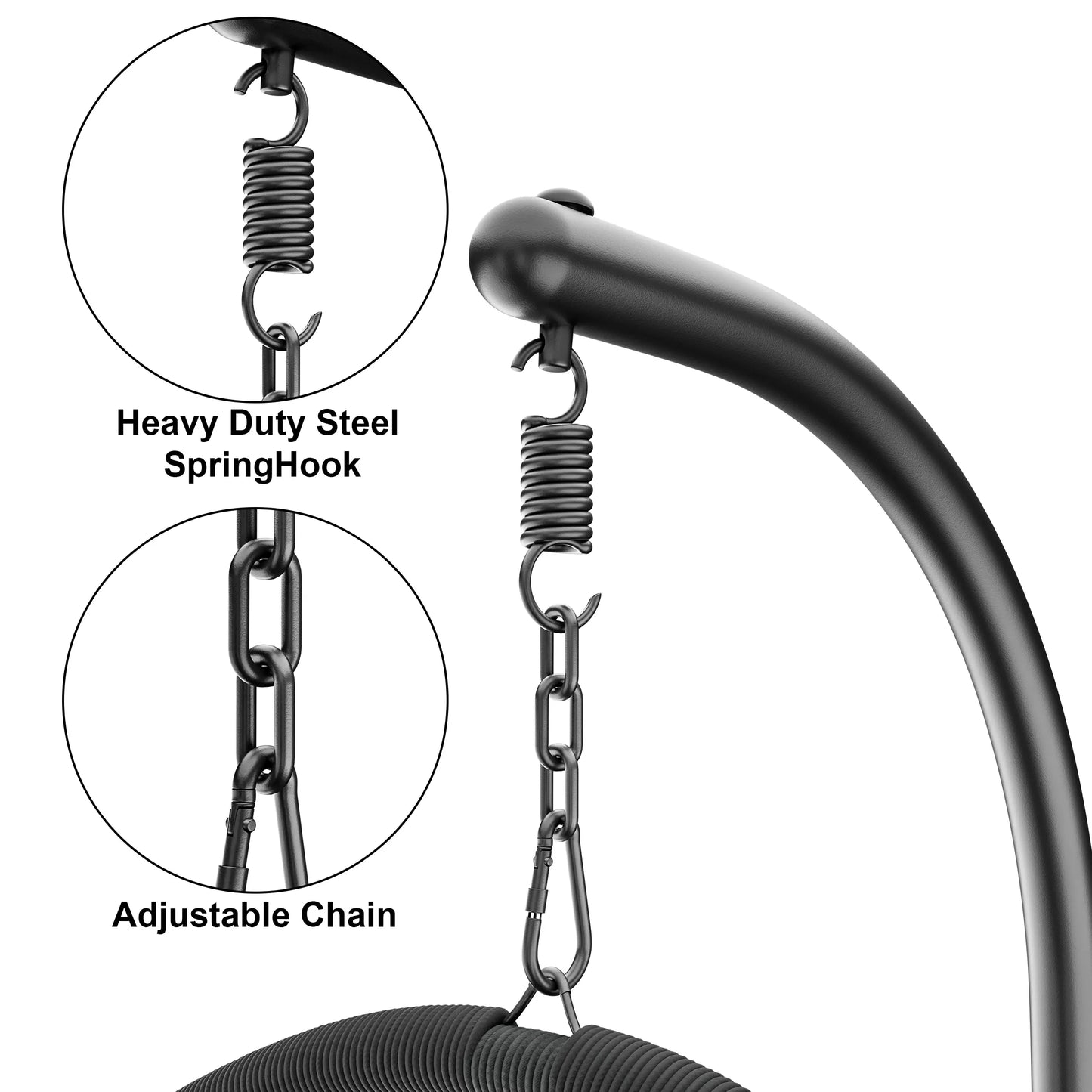 Hanging Egg Chair with Cushion