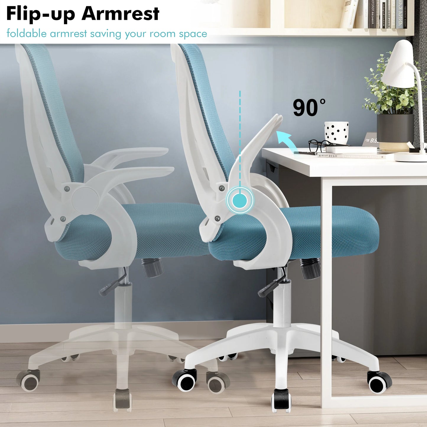 Ergonomic Home Office Chair Mesh - Computer Desk Chair