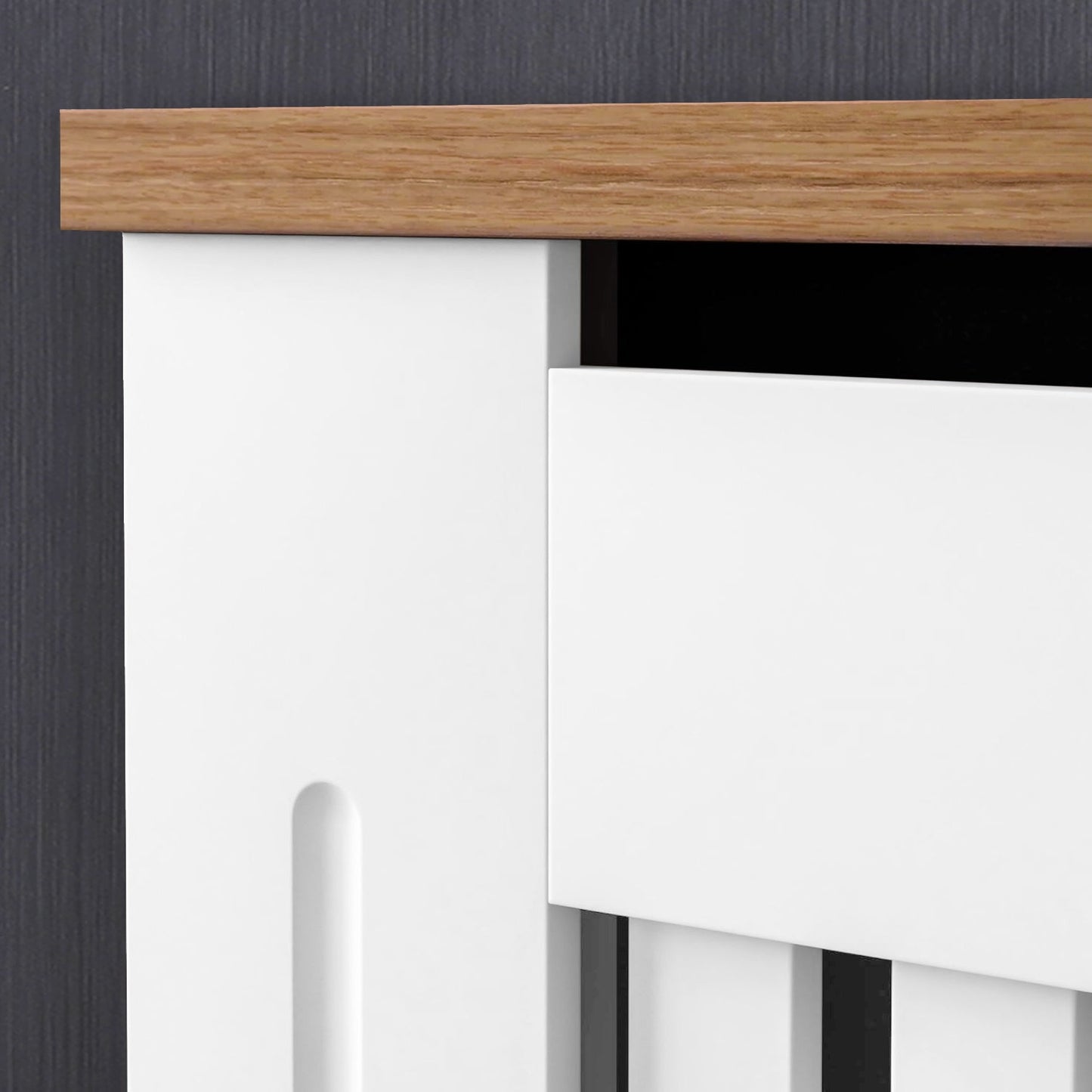 Adjustable Radiator Cover, Extendable 140-204 cm