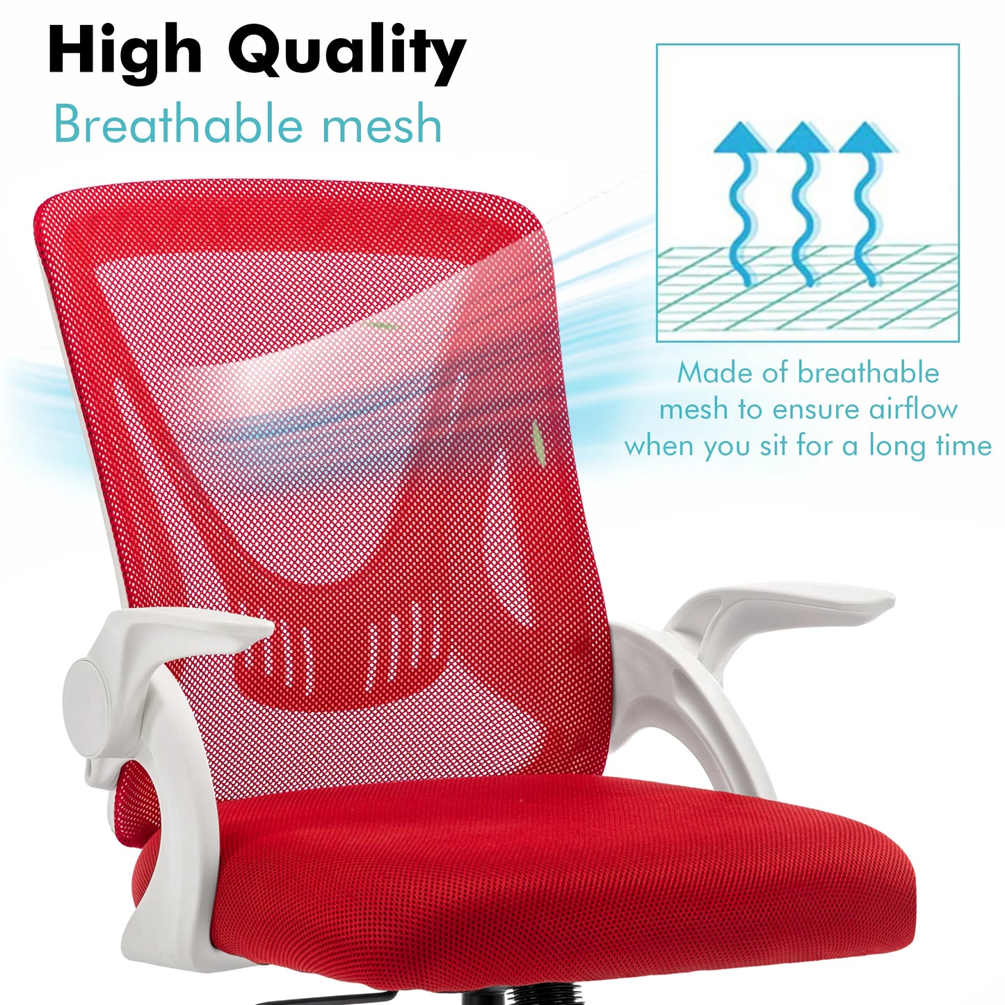 Ergonomic Home Office Chair Mesh - Computer Desk Chair