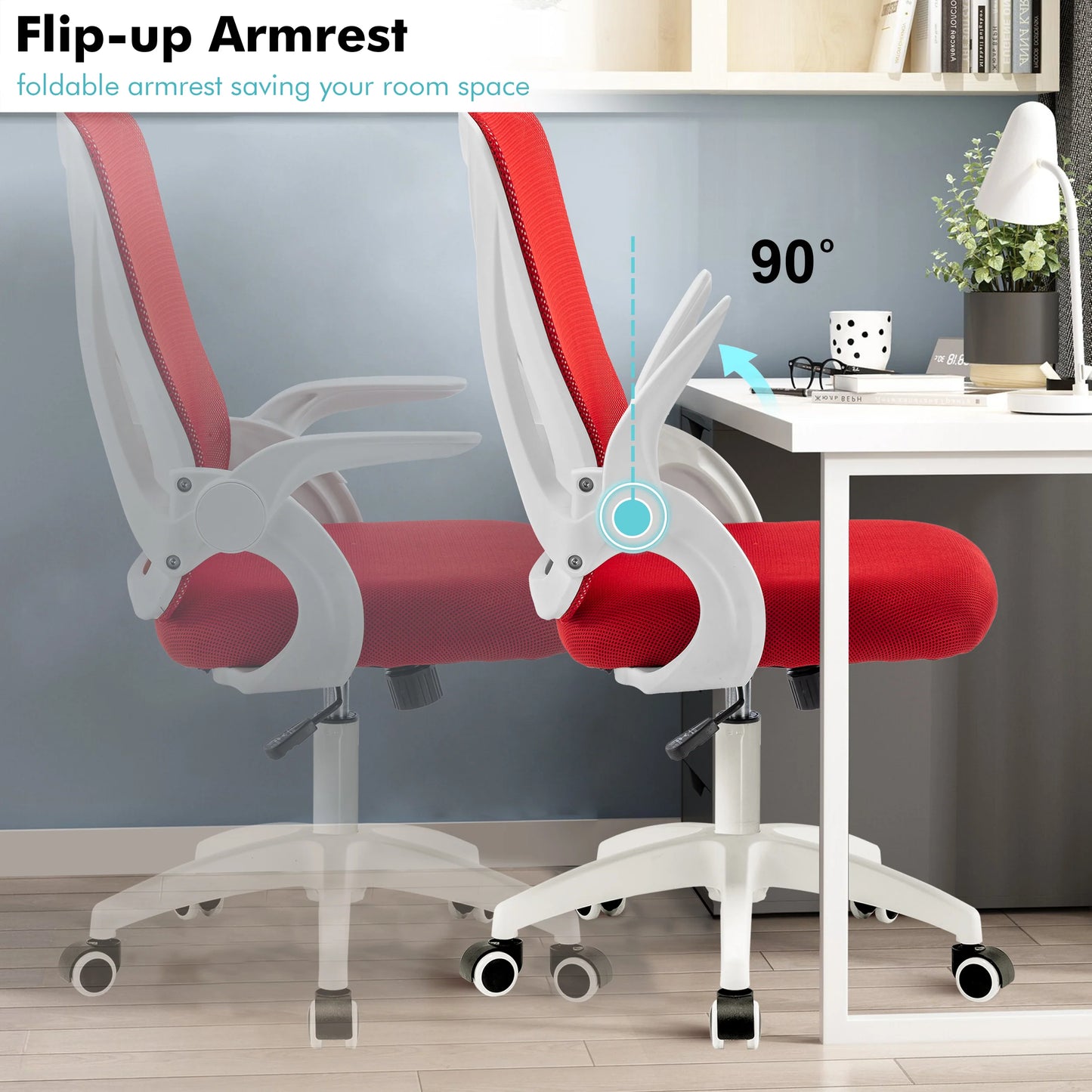 Ergonomic Home Office Chair Mesh - Computer Desk Chair