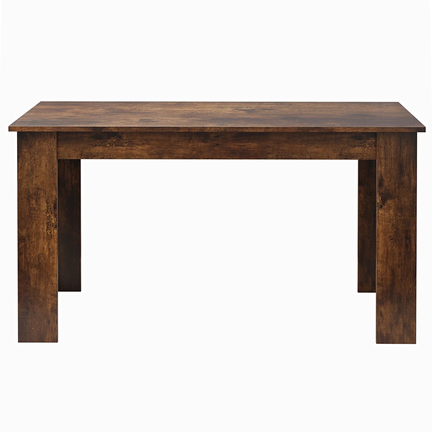 Rustic Finish 4-6 Seater Dining Table and Chairs Set