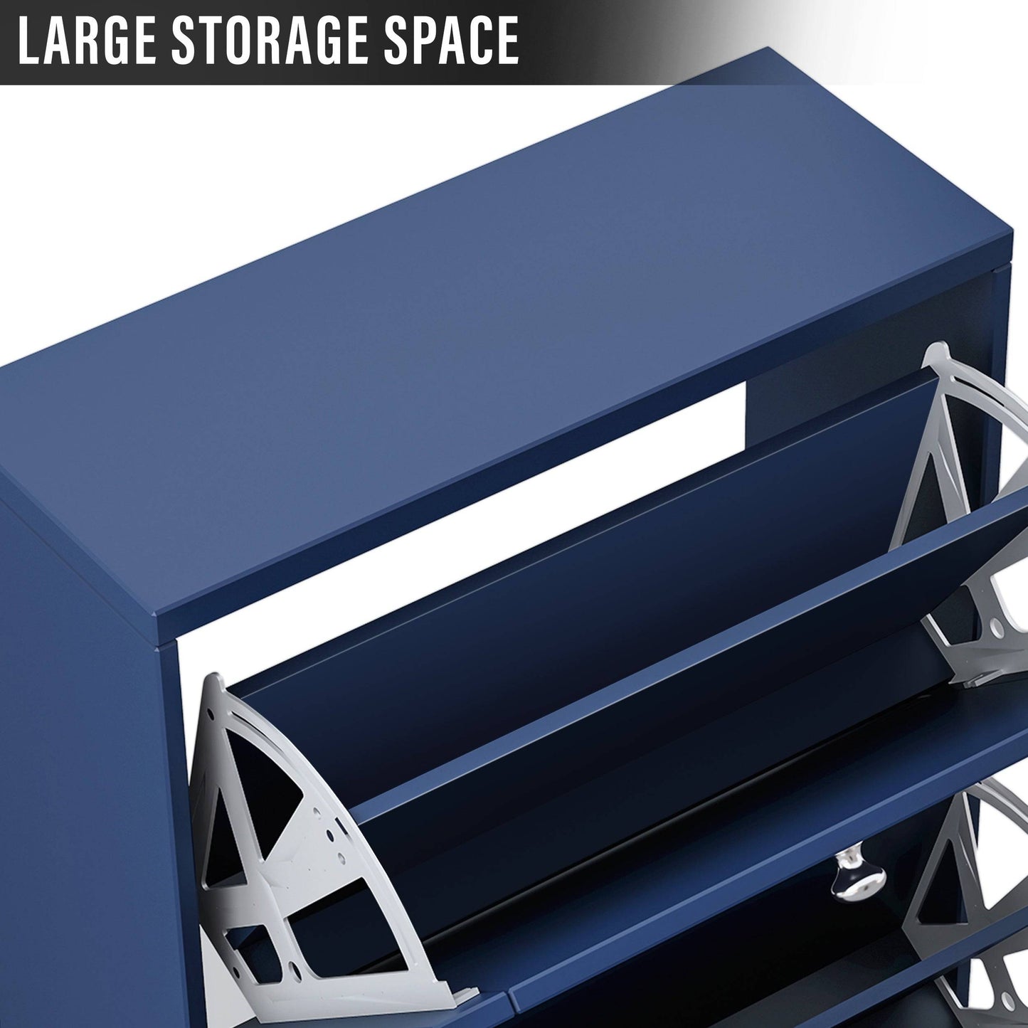 Shaker Shoe Cabinet For Hallway | Modern Shoe Storage Unit
