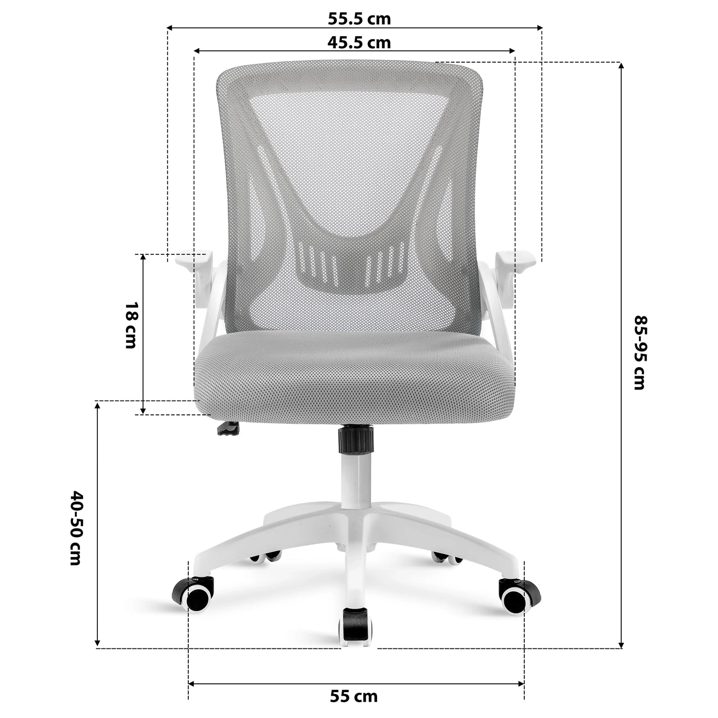Ergonomic Home Office Chair Mesh - Computer Desk Chair