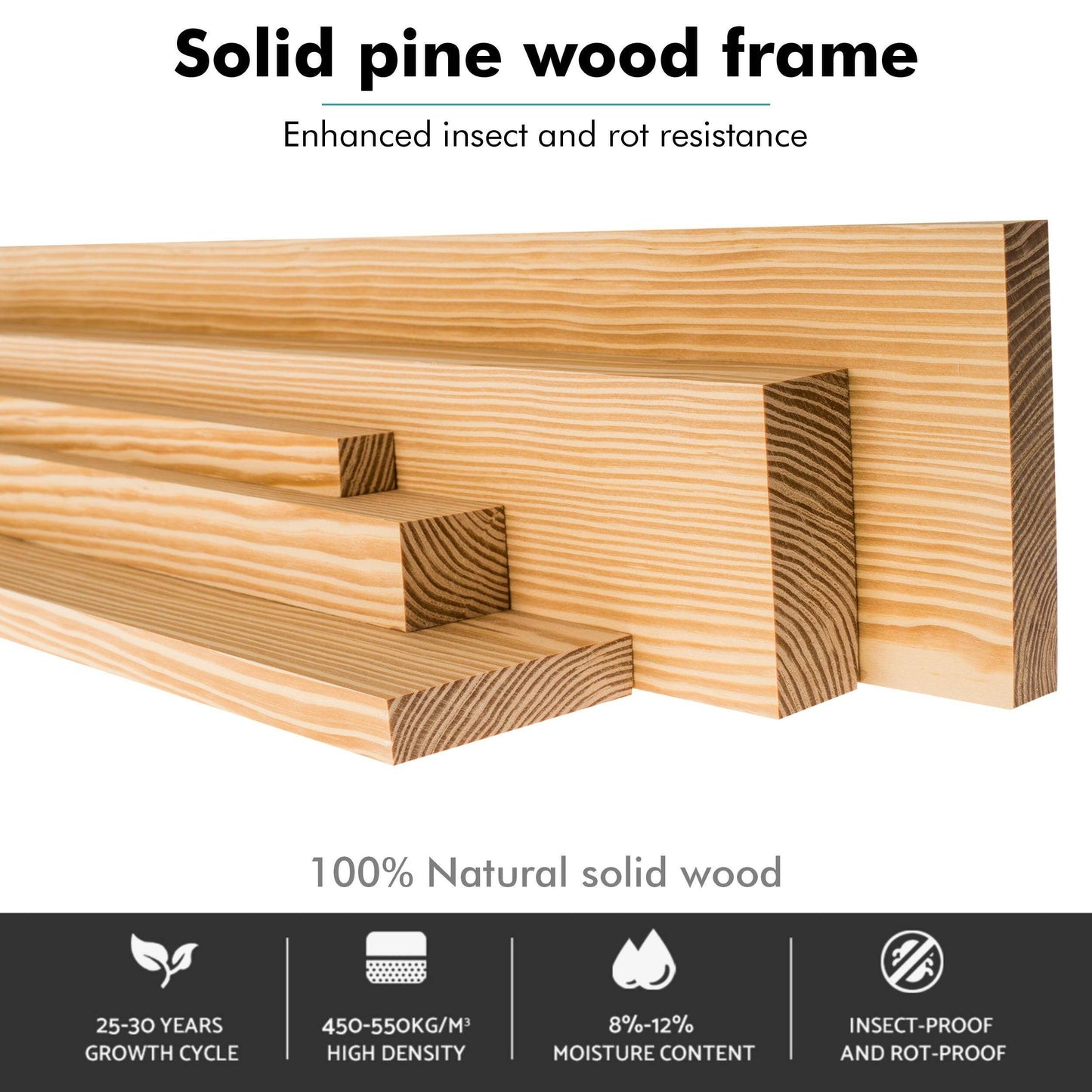 Single Wooden Bed Frame
