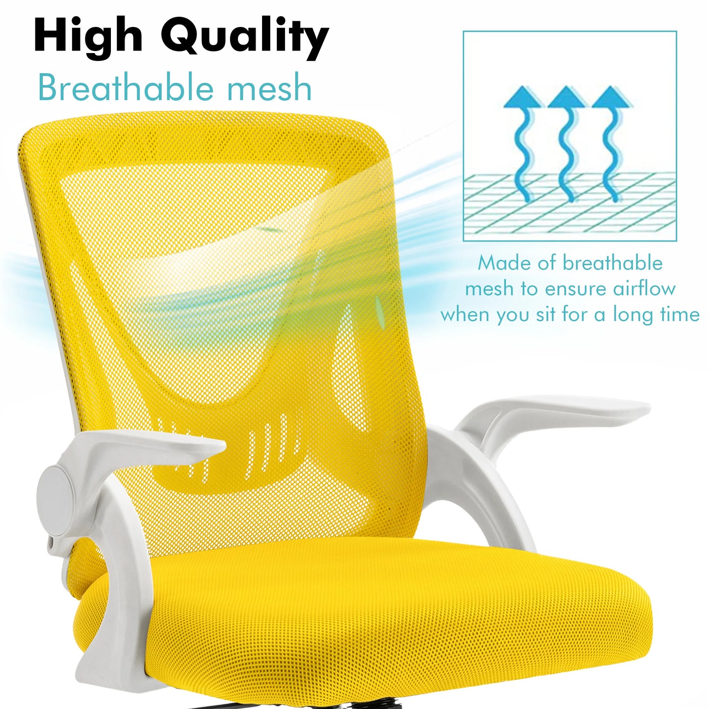 Ergonomic Home Office Chair Mesh - Computer Desk Chair