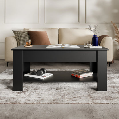 Lift Top Storage Coffee Table | Lift Up Modern Tea Table 120cm Wide