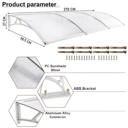 Waterproof Front Door Canopy