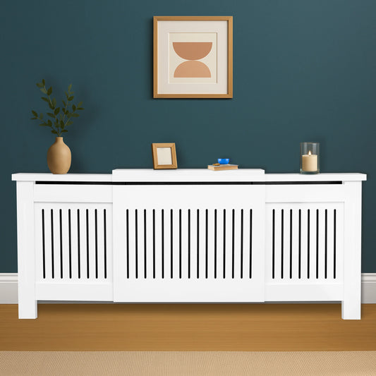 Adjustable Radiator Cover, Extendable 140-204 cm