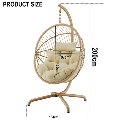 Hanging Egg Chair with Cushion