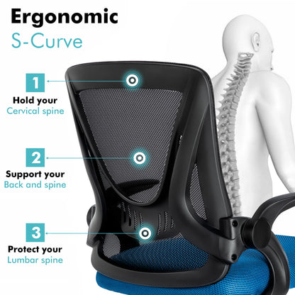 Ergonomic Home Office Chair Mesh  - Computer Desk Chair