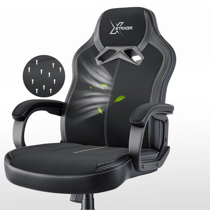 Xstriker Small Gaming Chair - Fabric PC Computer Desk Office Chair