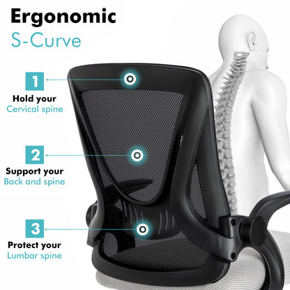 Ergonomic Home Office Chair Mesh  - Computer Desk Chair
