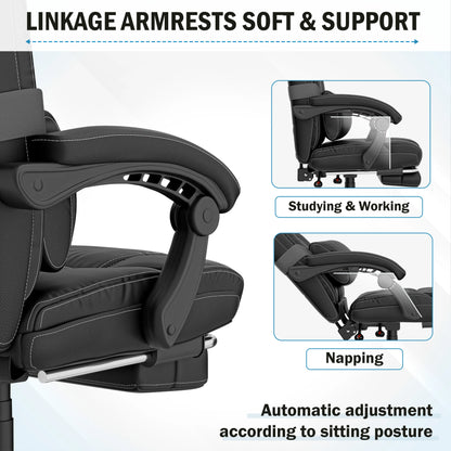 Premium Executive Office Chair - Reclining Swivel Chair