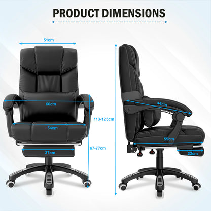 Premium Executive Office Chair - Reclining Swivel Chair