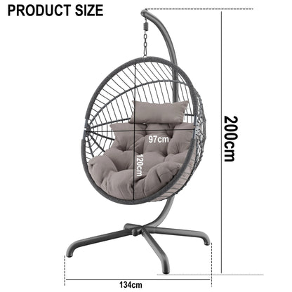 Hanging Egg Chair with Cushion