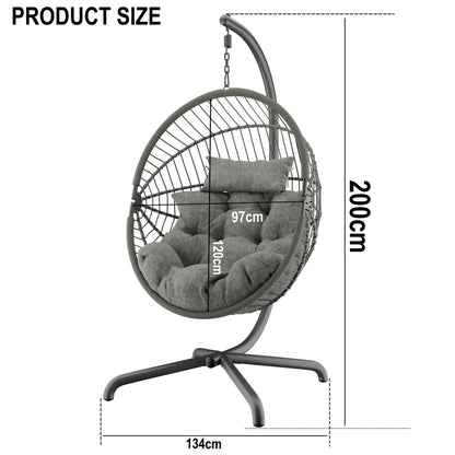 Hanging Egg Chair with Cushion