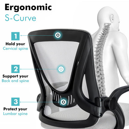 Ergonomic Home Office Chair Mesh  - Computer Desk Chair