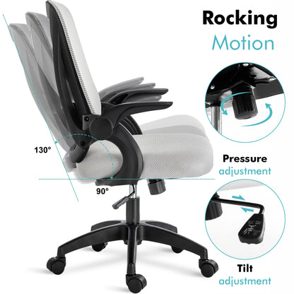 Ergonomic Home Office Chair Mesh  - Computer Desk Chair