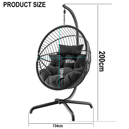 Hanging Egg Chair with Cushion