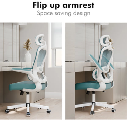Home Office Chair - Ergonomic Computer Chair with Headrest