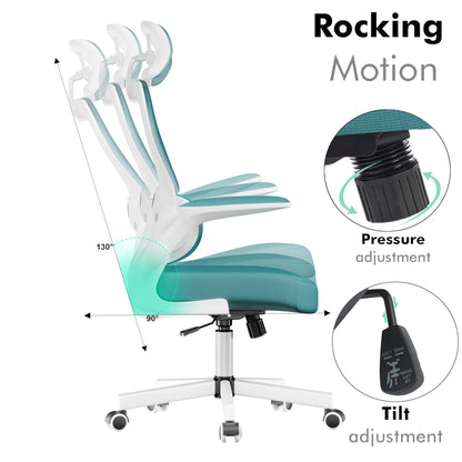 Home Office Chair - Ergonomic Computer Chair with Headrest