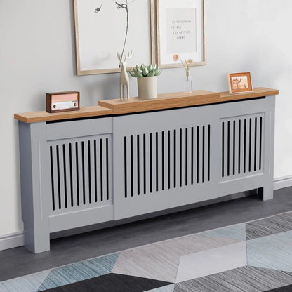 Adjustable Radiator Cover, Extendable 140-204 cm