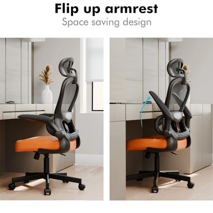 Home Office Chair - Ergonomic Computer Chair with Headrest