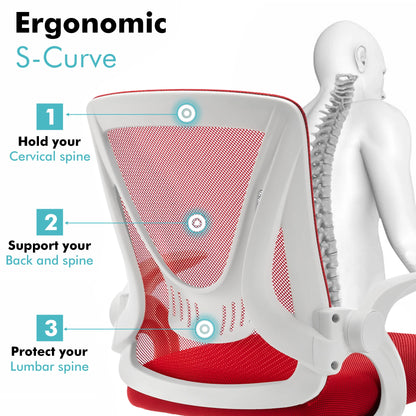 Ergonomic Home Office Chair Mesh  - Computer Desk Chair