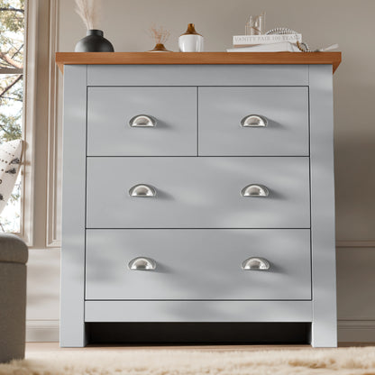 2 over 2 Chest of Drawers Bedroom - Chester Drawers