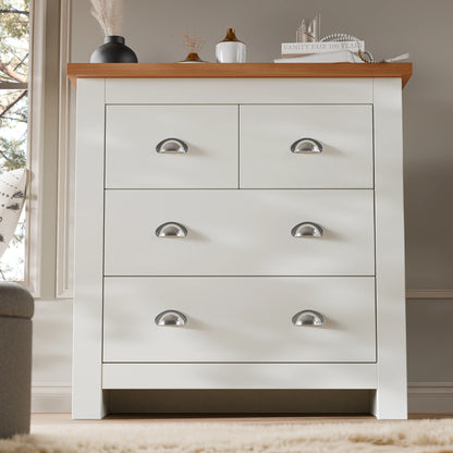 2 over 2 Chest of Drawers Bedroom - Chester Drawers
