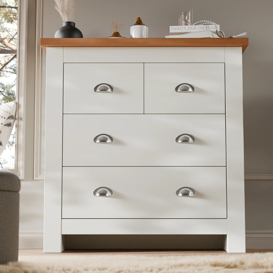 2 over 2 Chest of Drawers Bedroom - Chester Drawers