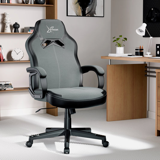 Xstriker Small Gaming Chair - Fabric PC Computer Desk Office Chair