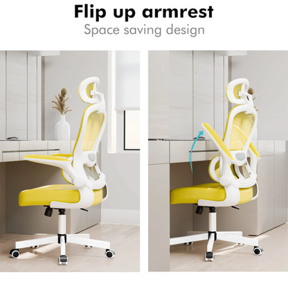 Home Office Chair - Ergonomic Computer Chair with Headrest